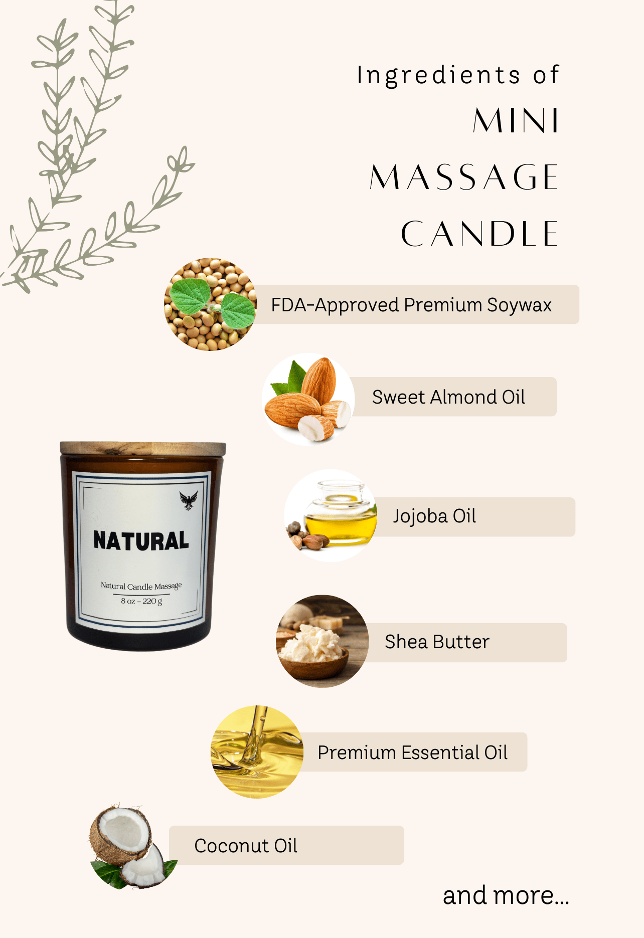 8 oz Premium Scented Massage Candle – LukeTheNailGuy - Luke | The Nail Guy