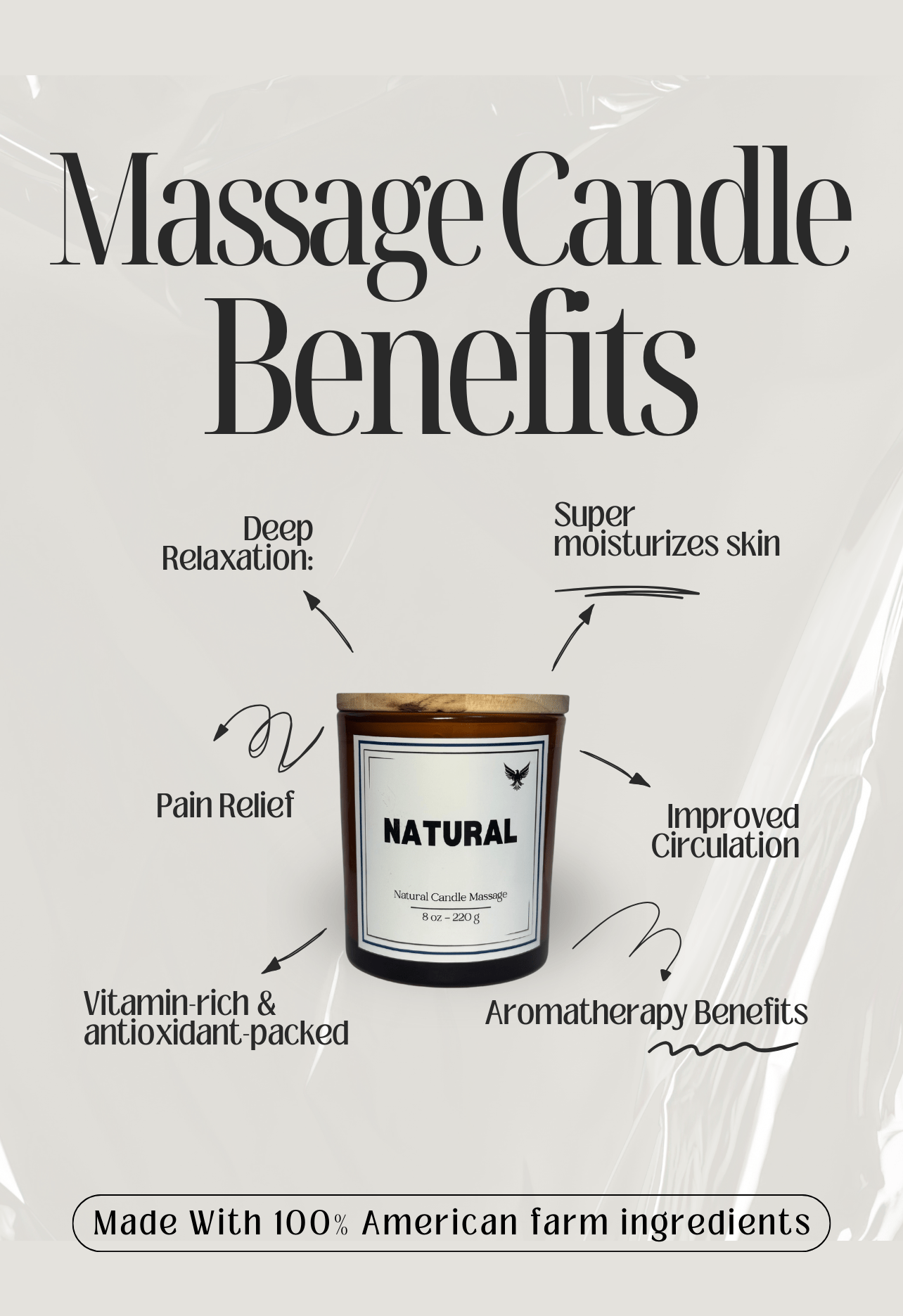 8 oz Premium Scented Massage Candle – LukeTheNailGuy - Luke | The Nail Guy