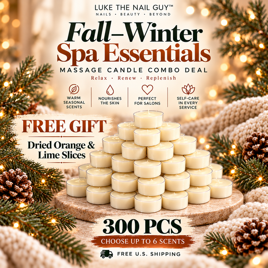 FALL-WINTER SEASONAL DEAL – 300 Pcs Tealight Massage Candle