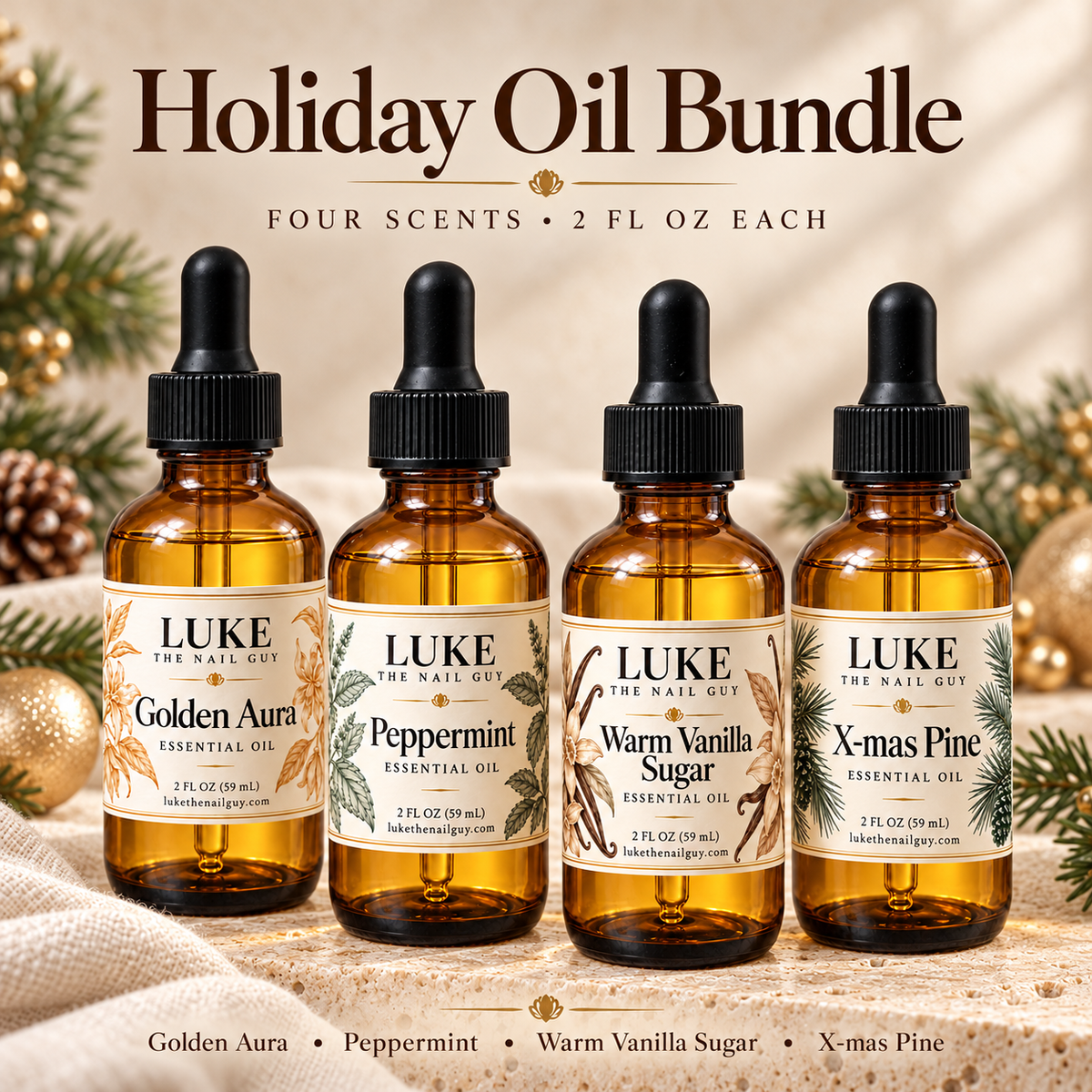 Essential Oil Bundle - 2 fl oz