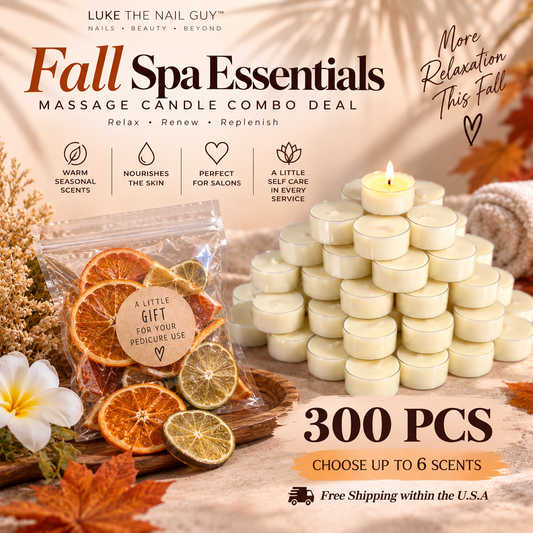 FALL SEASON DEAL – 300 Pcs Tealight Massage Candle