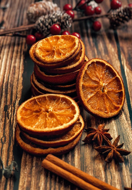 Dried Orange Slices – Natural Spa Decor & Pedi Care